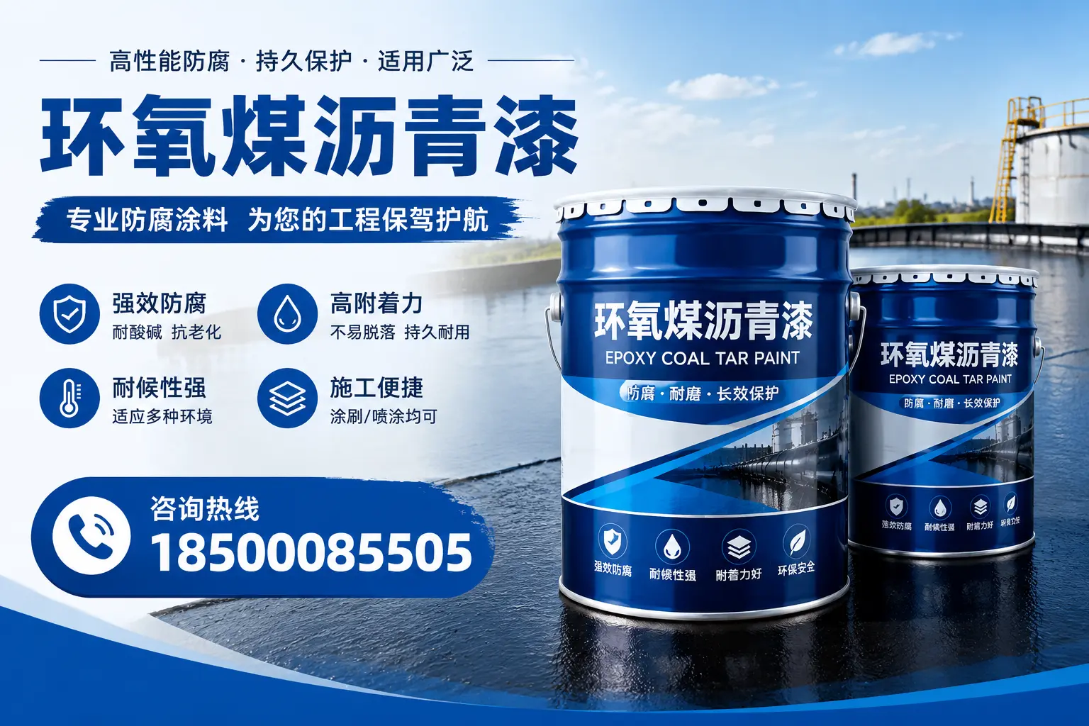 环氧煤沥青漆与其他漆类的比较，林口用户的选择依据
